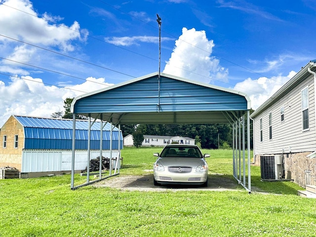 1467 Squire Fox Rd, Dandridge, TN 37725 - view of vehicle parking with a carport and driveway