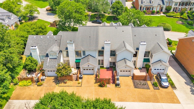 7414 Hamilton Run Dr, Chattanooga, TN 37421 - aerial perspective of suburban area