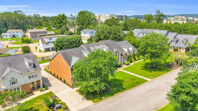 7414 Hamilton Run Dr, Chattanooga, TN 37421 - aerial perspective of suburban area