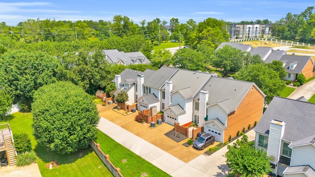 7414 Hamilton Run Dr, Chattanooga, TN 37421 - aerial perspective of suburban area