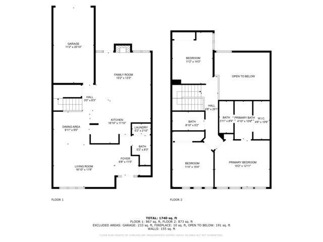 7414 Hamilton Run Dr, Chattanooga, TN 37421 - view of room layout