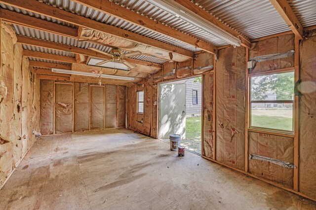 1610 Truman Ave, Chattanooga, TN 37412 - misc room with healthy amount of natural light and a ceiling fan