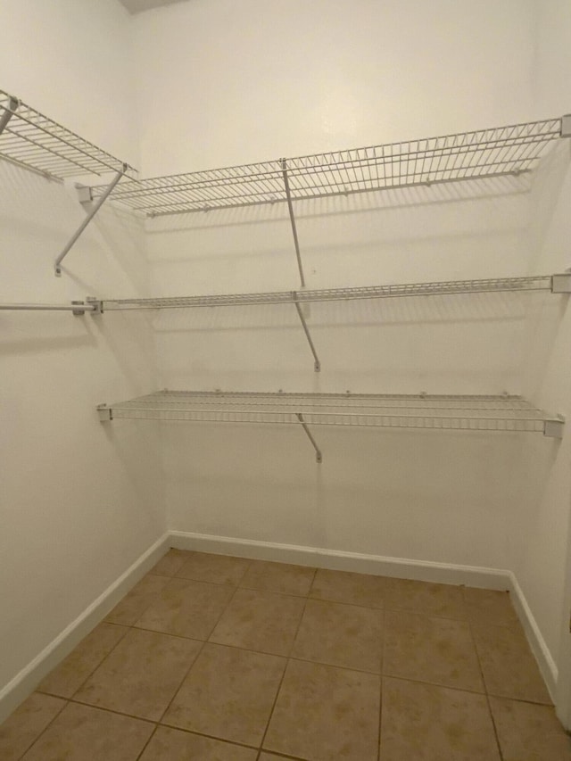 904 Cedar Creek Dr, Rossville, GA 30741 - spacious closet with light tile patterned flooring