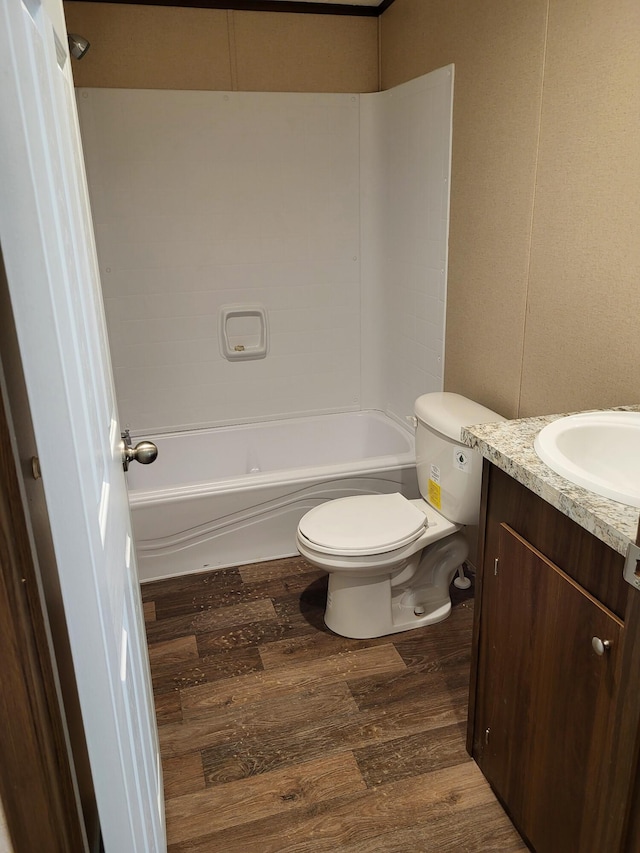 1918 Spradling Rd, Soddy Daisy, TN 37379 - bathroom featuring vanity and wood finished floors