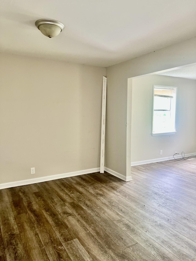 43 Fir St, Chickamauga, GA 30707 - unfurnished room featuring dark wood-style flooring and baseboards