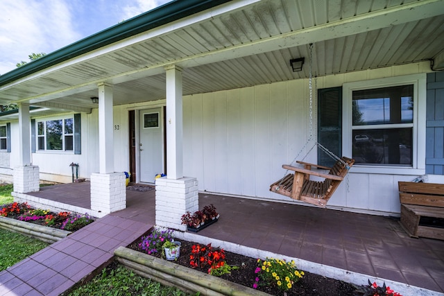 311 Birchwood St, Pikeville, TN 37367 - doorway to property with covered porch