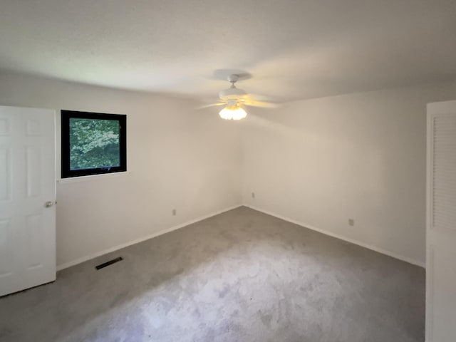 8127 Blue Spruce Dr, Hixson, TN 37343 - unfurnished bedroom with carpet and ceiling fan