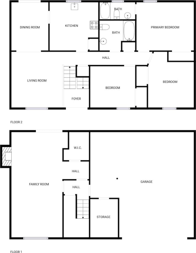 8127 Blue Spruce Dr, Hixson, TN 37343 - view of property floor plan
