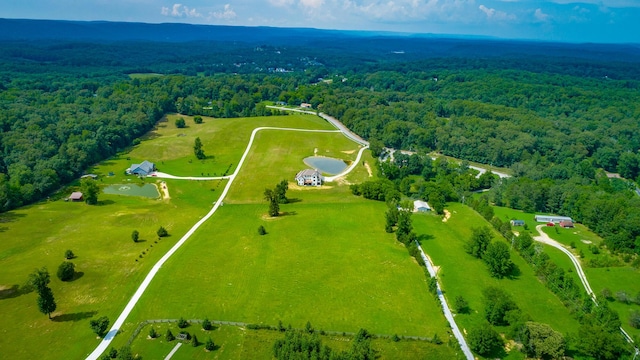 1524 Green Pond Rd, Soddy Daisy, TN 37379 - bird's eye view of a heavily wooded area