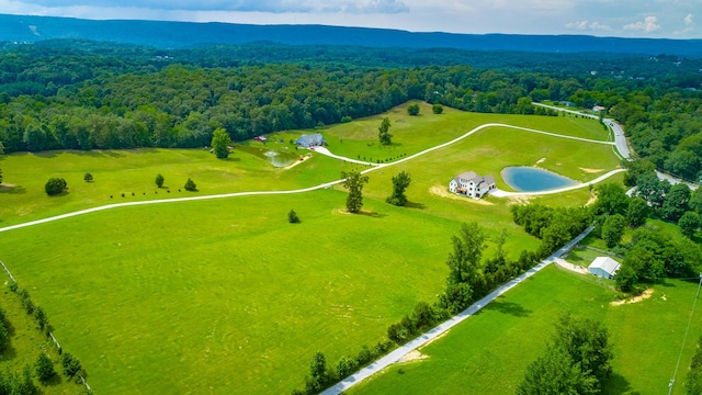1524 Green Pond Rd, Soddy Daisy, TN 37379 - aerial view of sparsely populated area with a heavily wooded area
