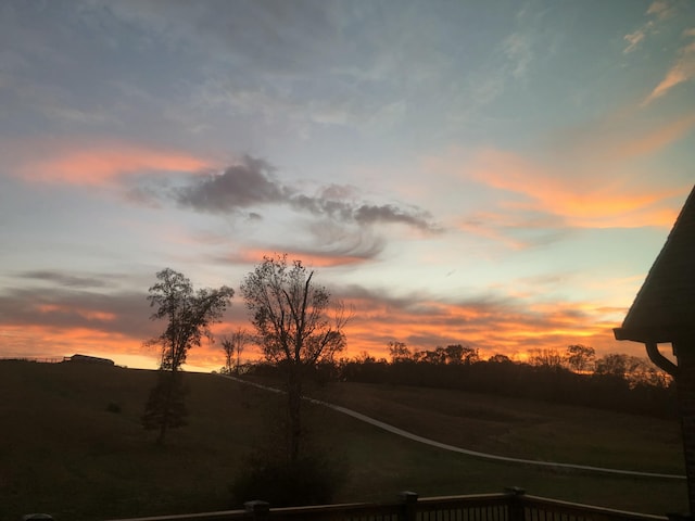 1524 Green Pond Rd, Soddy Daisy, TN 37379 - view of yard at dusk
