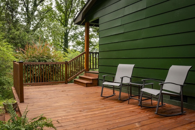 4217 W Rd, Signal Mountain, TN 37377 - view of deck