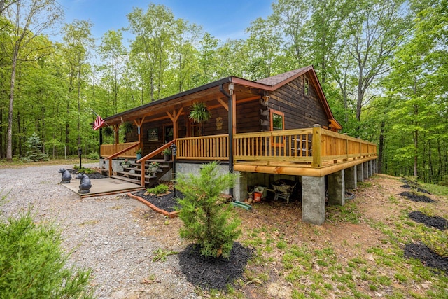 1590 Jackson Point Rd, Sewanee, TN 37375 - view of front of property featuring a view of trees