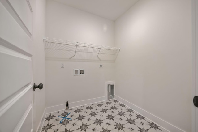 LOT3 Ari Ln, Chattanooga, TN 37421 - laundry area featuring hookup for an electric dryer, hookup for a washing machine, and light floors
