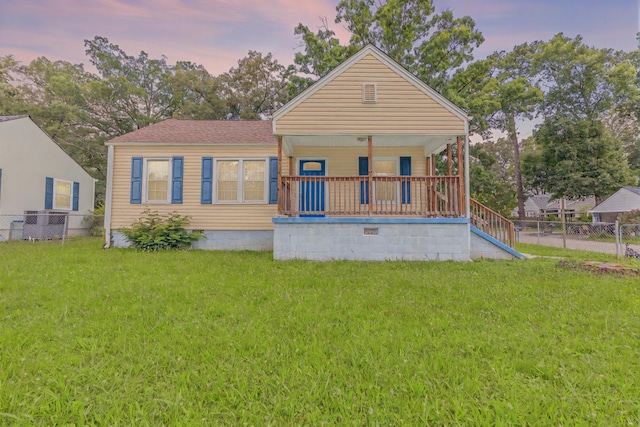 129 N Moore Rd, Chattanooga, TN 37411 - view of front of house featuring covered porch