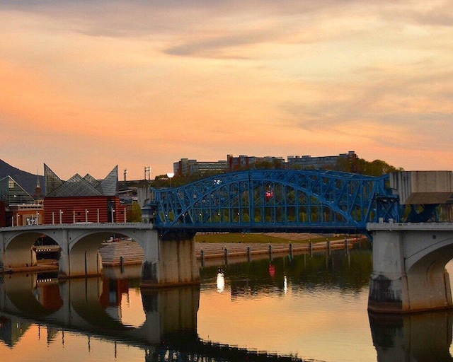 8257 Tiber Rd, Chattanooga, TN 37421 - water view featuring a notable bridge