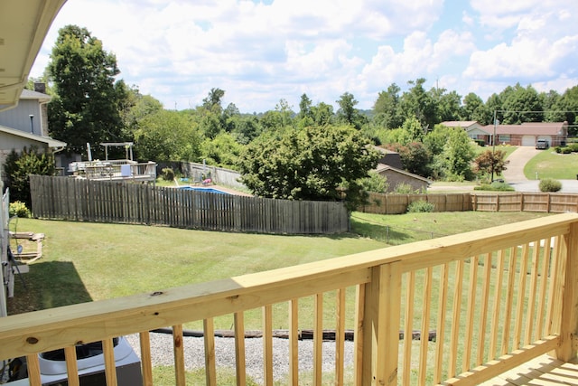 8257 Tiber Rd, Chattanooga, TN 37421 - view of fenced backyard