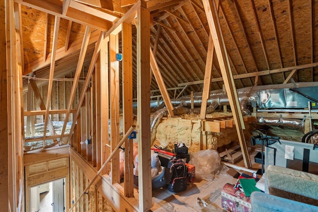 853 Dedmon Rd, Ringgold, GA 30736 - view of unfinished attic