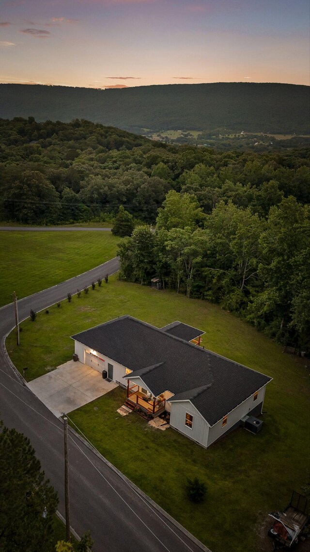111 Oak Meadow Dr, Dunlap, TN 37327 - view from above of property featuring a forest