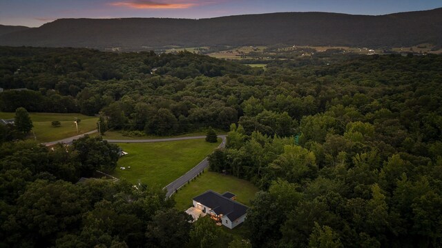 111 Oak Meadow Dr, Dunlap, TN 37327 - aerial view at dusk of a view of trees