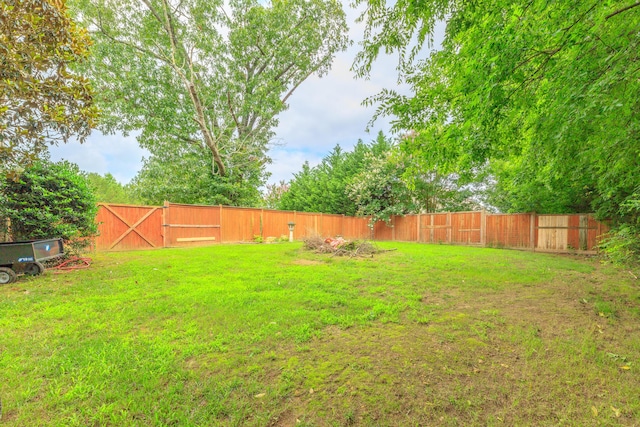 199 Falcons View Dr, Ringgold, GA 30736 - view of fenced backyard