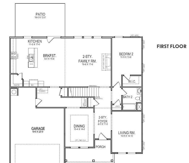 1554 Firelight Way Unit 56, Ooltewah, TN 37363 - view of property floor plan
