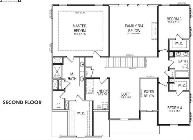 1554 Firelight Way Unit 56, Ooltewah, TN 37363 - view of floor plan / room layout