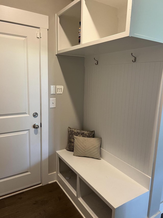 3309 Grassy Fields Ln, Apison, TN 37302 - mudroom featuring dark wood-style floors
