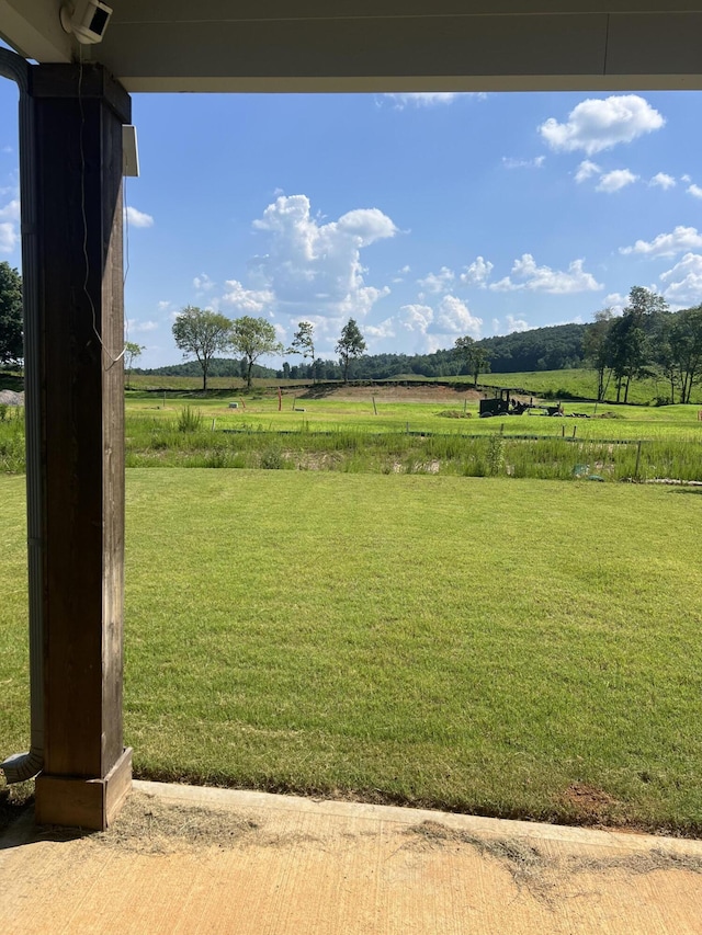 3309 Grassy Fields Ln, Apison, TN 37302 - view of green lawn with a rural view