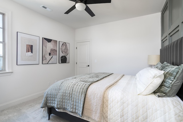 1399 Little Sorrel Rd Unit 30, Hixson, TN 37343 - bedroom with carpet flooring and ceiling fan