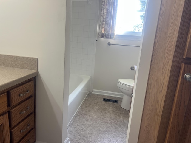 19 Hickory Ln, Fort Oglethorpe, GA 30742 - bathroom with vanity and shower / washtub combination