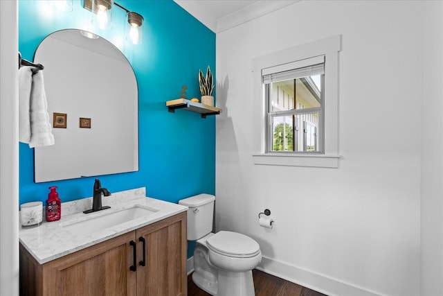 12951 Blakeslee Dr, Soddy Daisy, TN 37379 - bathroom with vanity and wood finished floors