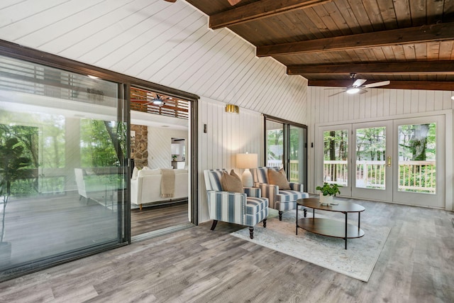 507 Big Stump Mountain Trl, Jasper, GA 30143 - sunroom / solarium featuring french doors