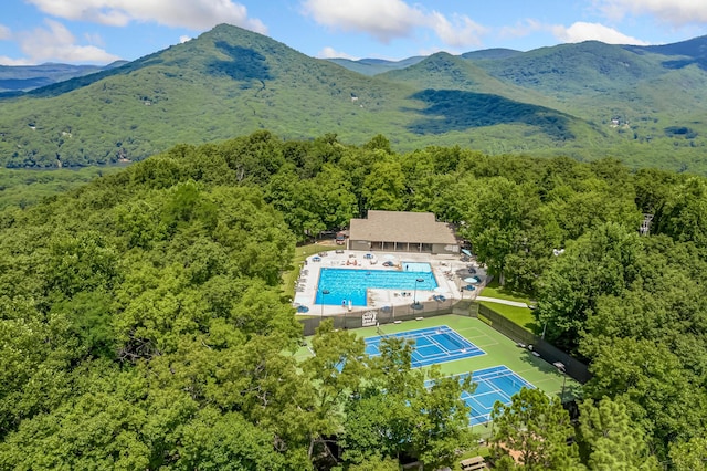 507 Big Stump Mountain Trl, Jasper, GA 30143 - aerial view of a mountain backdrop