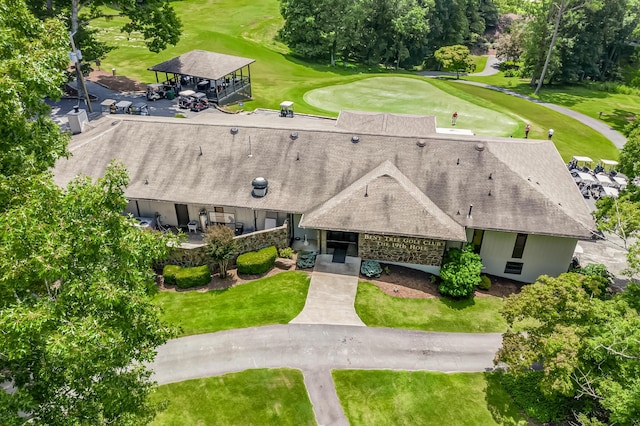 507 Big Stump Mountain Trl, Jasper, GA 30143 - view from above of property with a local golf course