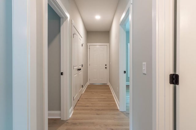 409 Hall St, Lafayette, GA 30728 - hall with light wood-type flooring and recessed lighting