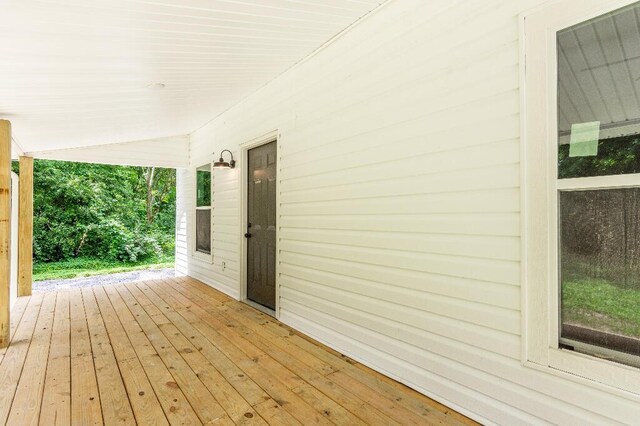 409 Hall St, Lafayette, GA 30728 - view of deck