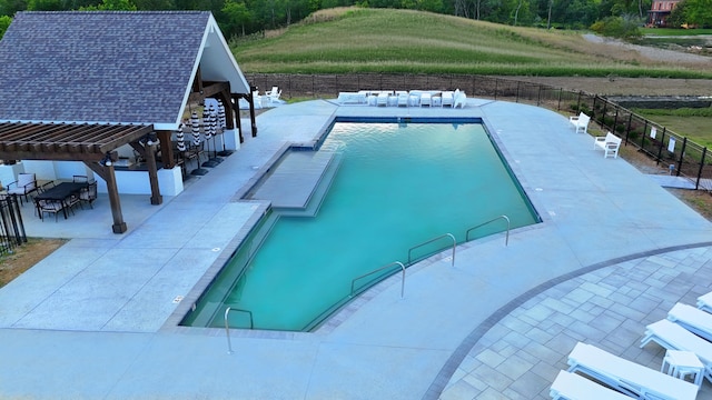 147 Honeycomb Ln, Chattanooga, TN 37421 - view of swimming pool with a patio area