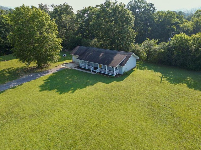 316 Old Hales Gap Rd, Trenton, GA 30752 - view from above of property featuring a heavily wooded area