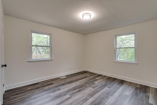3706 Altamira Dr, Chattanooga, TN 37412 - spare room with dark wood-style flooring and baseboards