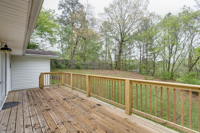 3706 Altamira Dr, Chattanooga, TN 37412 - view of wooden terrace