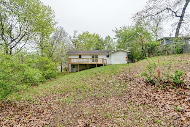 3706 Altamira Dr, Chattanooga, TN 37412 - back of house featuring a deck