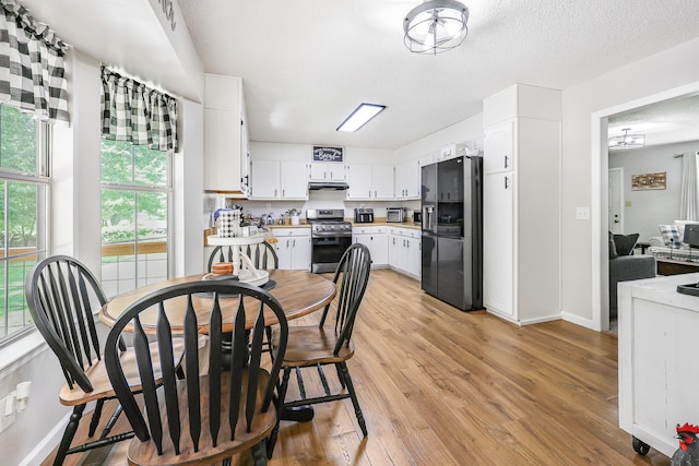 176 Ola Dr, Cohutta, GA 30710 - dining room with light wood finished floors and baseboards
