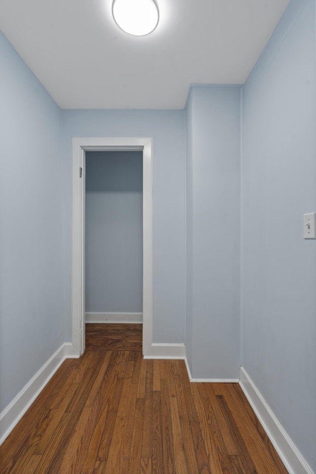 3018 14th Ave, Chattanooga, TN 37407 - hall with wood finished floors and baseboards