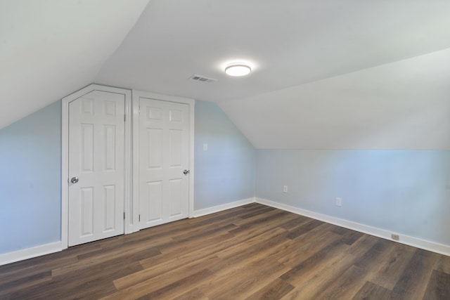 3018 14th Ave, Chattanooga, TN 37407 - bonus room with dark wood-style floors and vaulted ceiling