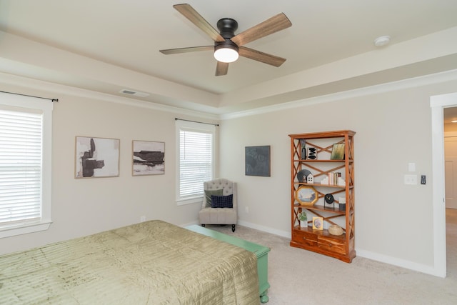 3328 Prairie Range Ln, Apison, TN 37302 - bedroom featuring light colored carpet and ceiling fan