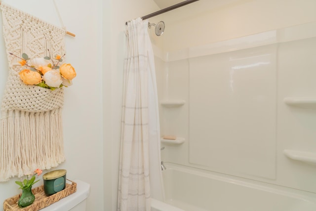 3328 Prairie Range Ln, Apison, TN 37302 - bathroom with shower / bath combo and toilet
