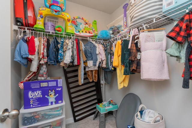 3328 Prairie Range Ln, Apison, TN 37302 - walk in closet with carpet floors