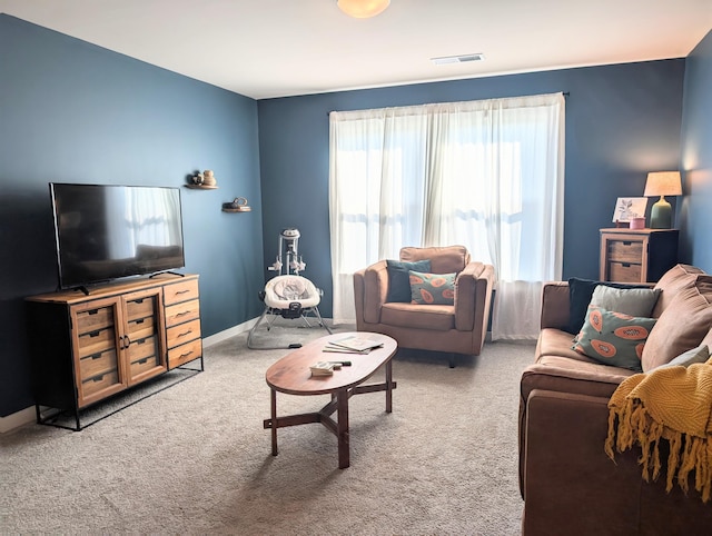 3328 Prairie Range Ln, Apison, TN 37302 - carpeted living room with baseboards