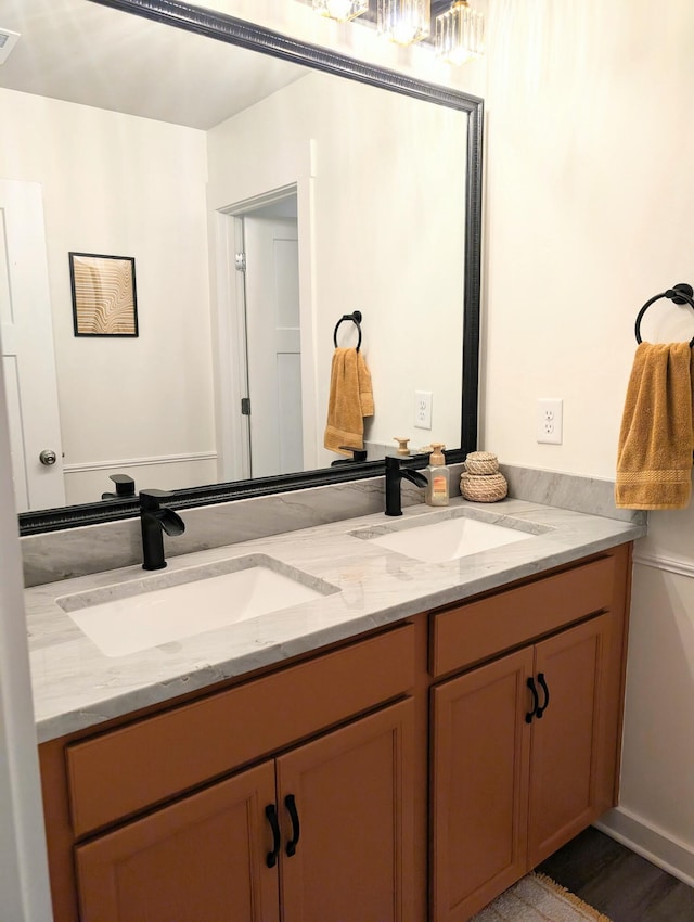 3328 Prairie Range Ln, Apison, TN 37302 - bathroom featuring double vanity